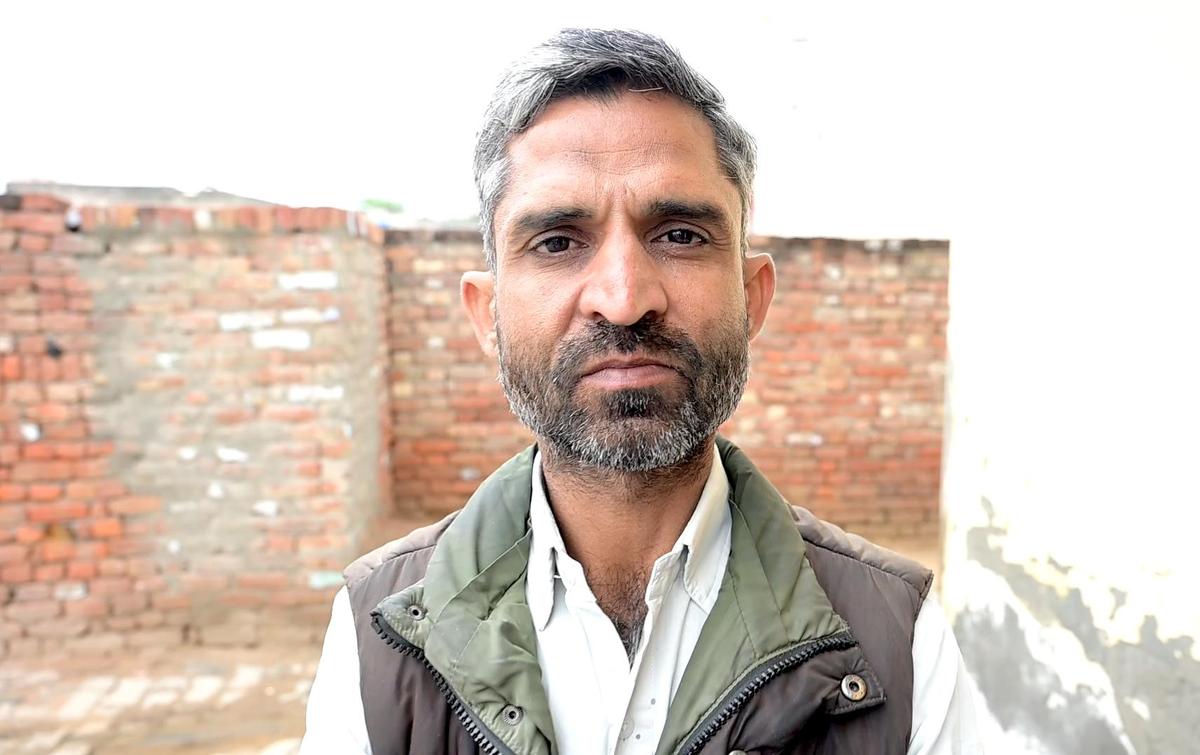 Sandeep, a cotton farmer at Kirtan Village in Hisar District, Haryana. Sandeep, a cotton farmer at Kirtan Village in Hisar District, Haryana.